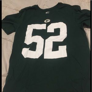 GreenBay Packers-Clay Matthews T-Shirt Jersey